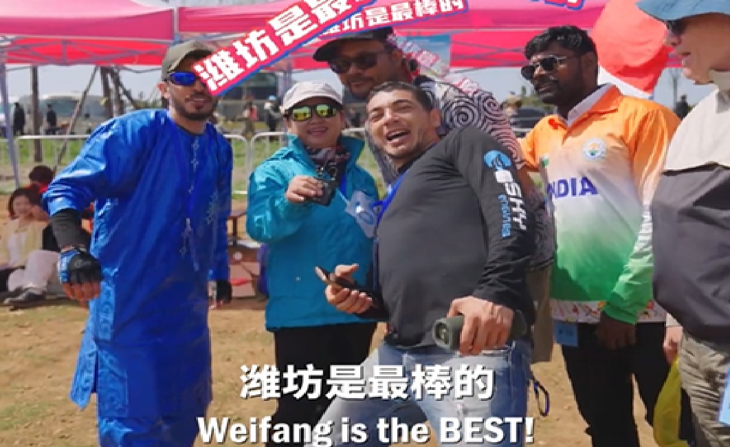 Weifang International Kite Festival unites people from everywhere