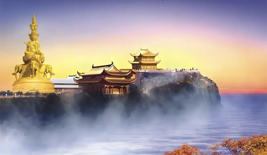 Beyond the crowd, the sacred place of low voice of soul of Emei Mountain