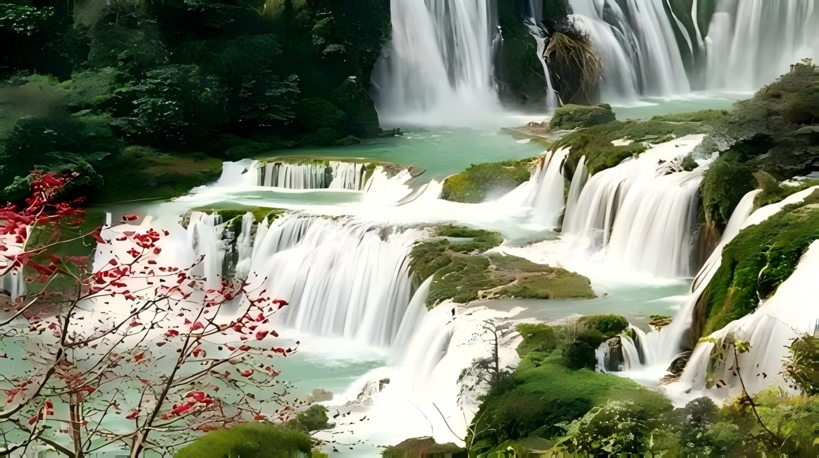 Detian Waterfall: A Natural Symphony Between Mountains and Rivers