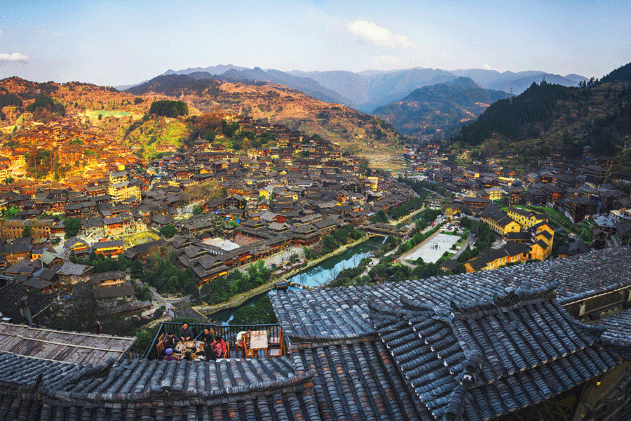 The fairy town behind -Zunyi, Guizhou, China