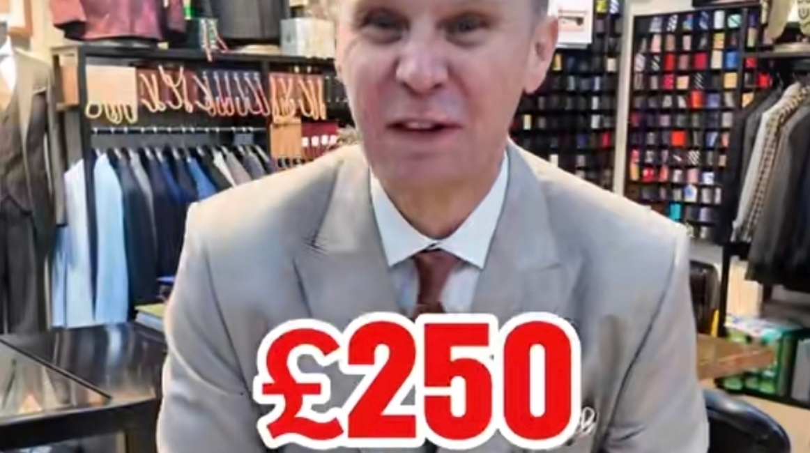 Having suits made in China