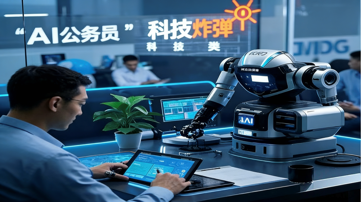 Shenzhen’s“AI Civil Servants” Debut! Is Humanity’s “Iron Rice Bowl” Under Threat?