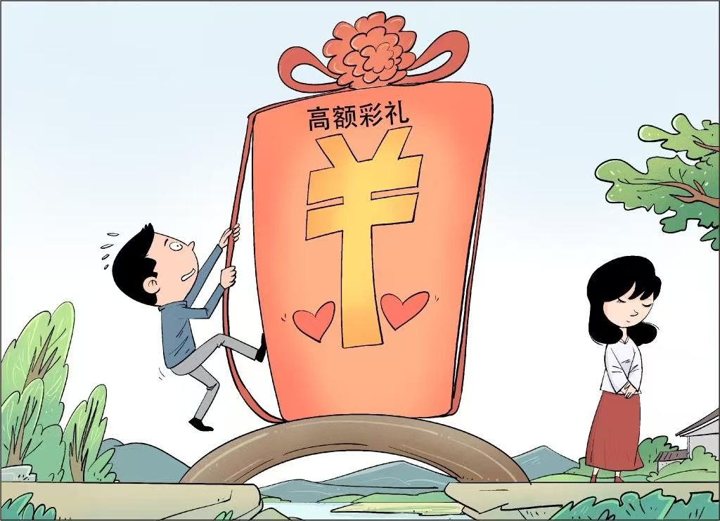 Is the exorbitant bride price a traditional custom, or a disguised form of 